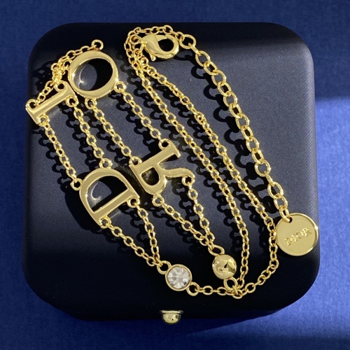 Replica Christian Dior Necklaces #1254012 $32.00 USD for Wholesale