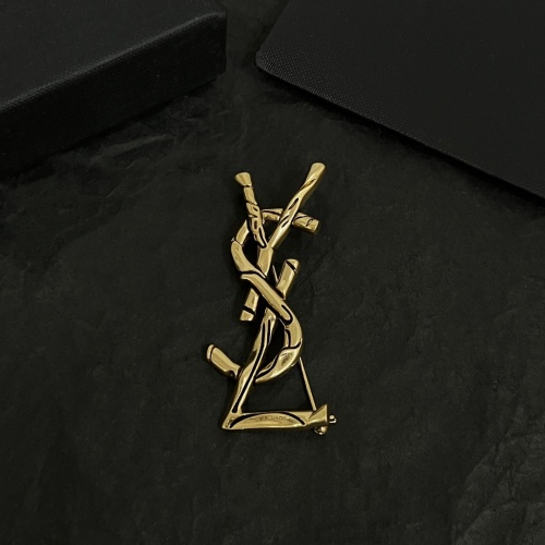 Yves Saint Laurent Brooches For Women #1254023 $38.00 USD, Wholesale Replica Yves Saint Laurent Brooches