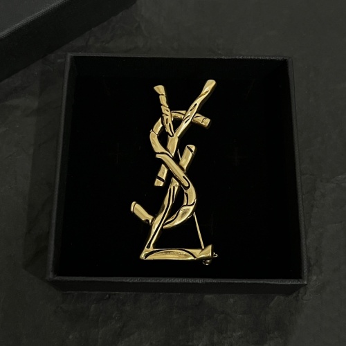 Replica Yves Saint Laurent Brooches For Women #1254023 $38.00 USD for Wholesale