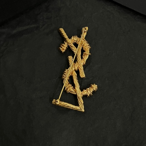 Replica Yves Saint Laurent Brooches For Women #1254026 $38.00 USD for Wholesale