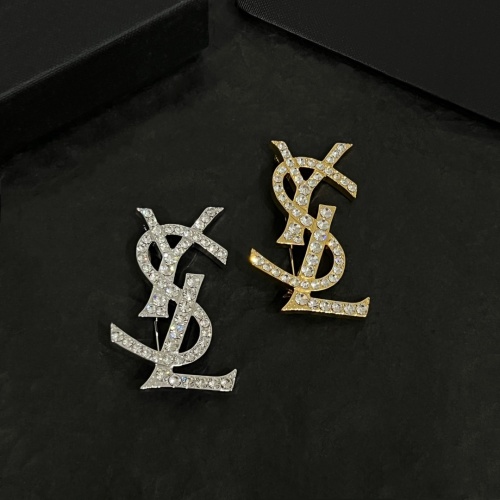 Replica Yves Saint Laurent Brooches For Women #1254027 $38.00 USD for Wholesale