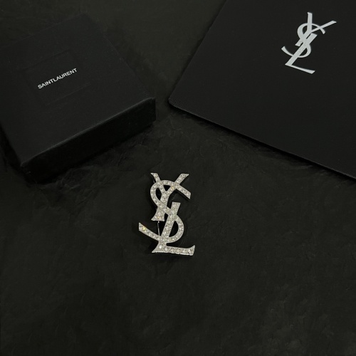 Replica Yves Saint Laurent Brooches For Women #1254027 $38.00 USD for Wholesale