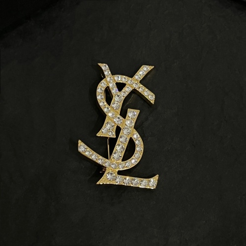 Yves Saint Laurent Brooches For Women #1254028 $38.00 USD, Wholesale Replica Yves Saint Laurent Brooches