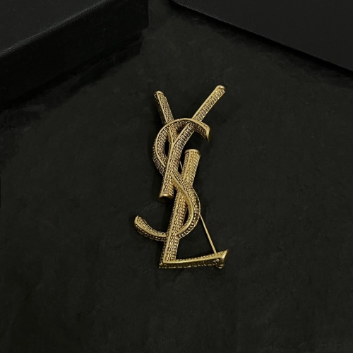 Yves Saint Laurent Brooches For Women #1254031 $38.00 USD, Wholesale Replica Yves Saint Laurent Brooches