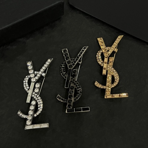 Replica Yves Saint Laurent Brooches For Women #1254033 $42.00 USD for Wholesale