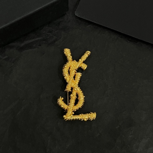 Yves Saint Laurent Brooches For Women #1254037 $38.00 USD, Wholesale Replica Yves Saint Laurent Brooches