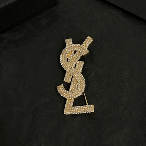 Yves Saint Laurent Brooches For Women #1254042 $42.00 USD, Wholesale Replica Yves Saint Laurent Brooches