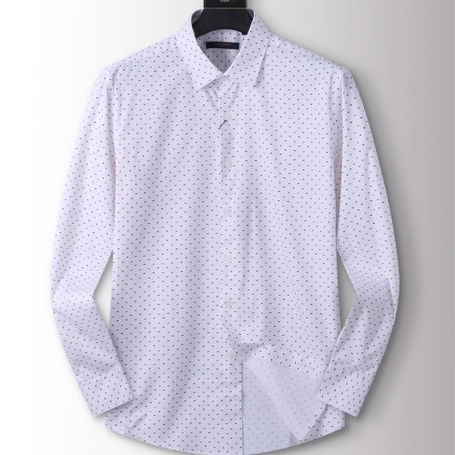 Louis Vuitton LV Shirts Long Sleeved For Men #1254050 $40.00 USD, Wholesale Replica Louis Vuitton LV Shirts