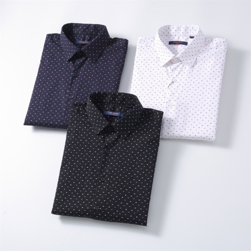 Replica Louis Vuitton LV Shirts Long Sleeved For Men #1254050 $40.00 USD for Wholesale