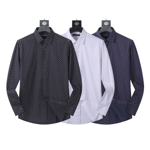 Replica Louis Vuitton LV Shirts Long Sleeved For Men #1254050 $40.00 USD for Wholesale