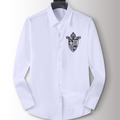 Fendi Shirts Long Sleeved For Men #1254059 $48.00 USD, Wholesale Replica Fendi Shirts