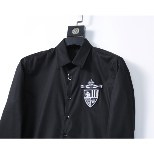 Replica Fendi Shirts Long Sleeved For Men #1254060 $48.00 USD for Wholesale