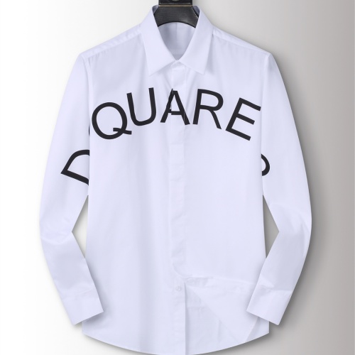 Dsquared Shirts Long Sleeved For Men #1254061 $48.00 USD, Wholesale Replica Dsquared Shirts