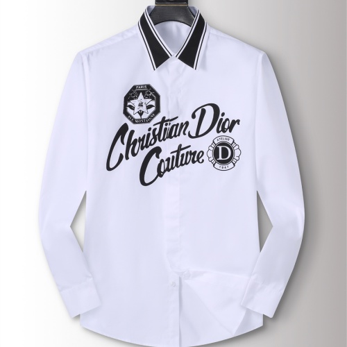 Christian Dior Shirts Long Sleeved For Men #1254064 $48.00 USD, Wholesale Replica Christian Dior Shirts