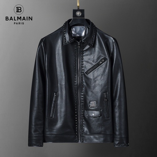 Balmain Jackets Long Sleeved For Men #1254070 $92.00 USD, Wholesale Replica Balmain Jackets