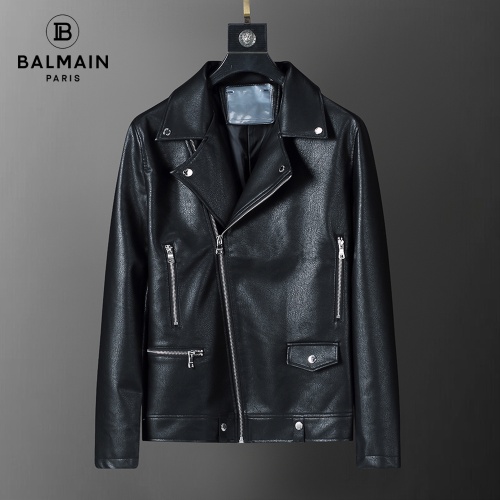 Balmain Jackets Long Sleeved For Men #1254075 $92.00 USD, Wholesale Replica Balmain Jackets