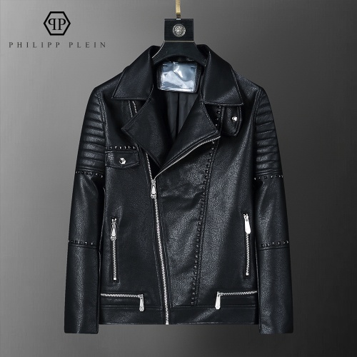 Philipp Plein PP Down Jackets Long Sleeved For Men #1254078 $98.00 USD, Wholesale Replica Philipp Plein PP Down Jackets