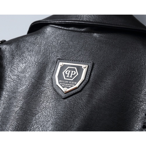 Replica Philipp Plein PP Down Jackets Long Sleeved For Men #1254078 $98.00 USD for Wholesale