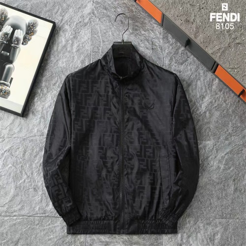 Fendi Jackets Long Sleeved For Men #1254100 $72.00 USD, Wholesale Replica Fendi Jackets