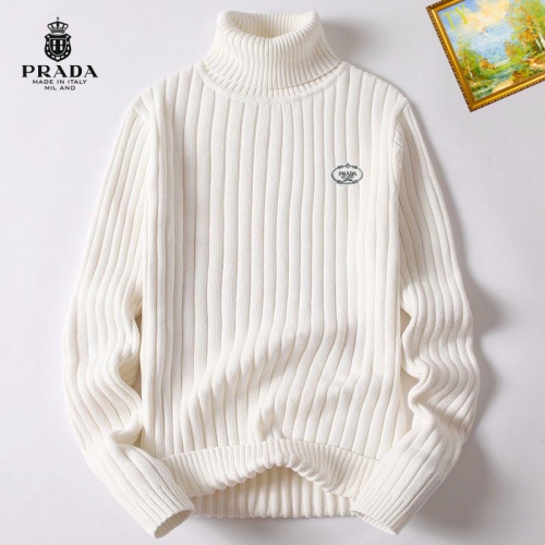 Prada Sweater Long Sleeved For Men #1254115 $40.00 USD, Wholesale Replica Prada Sweater