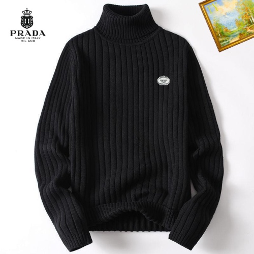 Prada Sweater Long Sleeved For Men #1254116 $40.00 USD, Wholesale Replica Prada Sweater