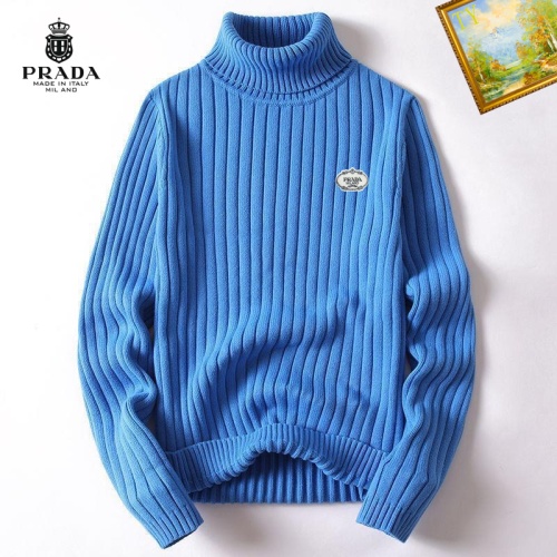 Prada Sweater Long Sleeved For Men #1254119 $40.00 USD, Wholesale Replica Prada Sweater