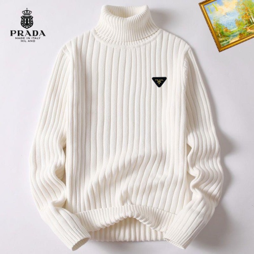 Prada Sweater Long Sleeved For Men #1254120 $40.00 USD, Wholesale Replica Prada Sweater