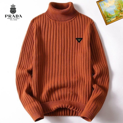 Prada Sweater Long Sleeved For Men #1254122 $40.00 USD, Wholesale Replica Prada Sweater