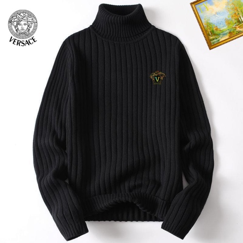 Versace Sweaters Long Sleeved For Men #1254141 $40.00 USD, Wholesale Replica Versace Sweaters