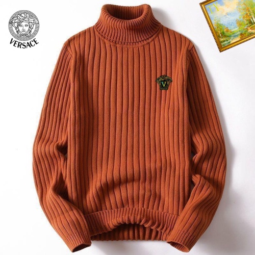 Versace Sweaters Long Sleeved For Men #1254144 $40.00 USD, Wholesale Replica Versace Sweaters