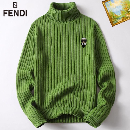 Fendi Sweaters Long Sleeved For Men #1254147 $40.00 USD, Wholesale Replica Fendi Sweaters