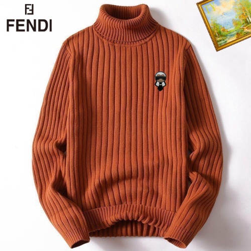 Fendi Sweaters Long Sleeved For Men #1254149 $40.00 USD, Wholesale Replica Fendi Sweaters