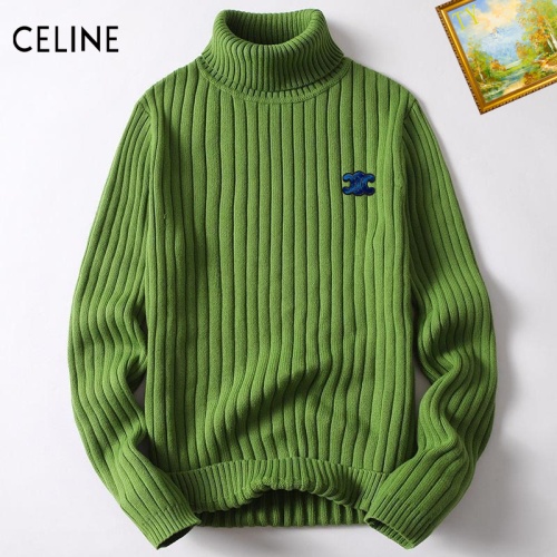 Celine Sweaters Long Sleeved For Men #1254220 $40.00 USD, Wholesale Replica Celine Sweaters