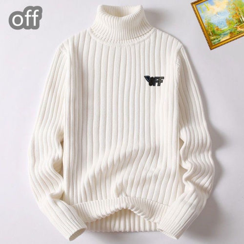 Off-White Sweaters Long Sleeved For Men #1254232 $40.00 USD, Wholesale Replica Off-White Sweaters