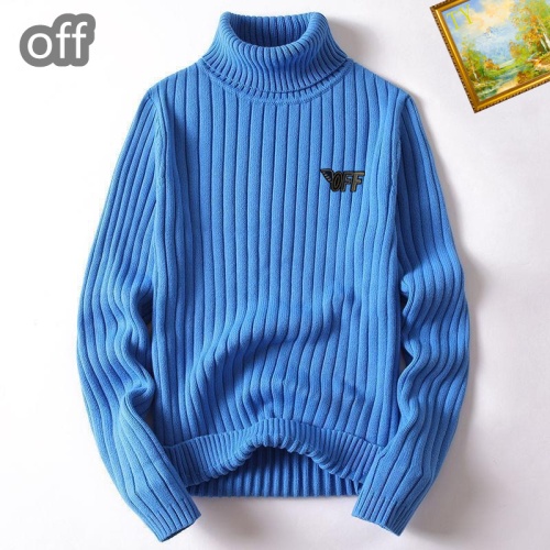 Off-White Sweaters Long Sleeved For Men #1254235 $40.00 USD, Wholesale Replica Off-White Sweaters