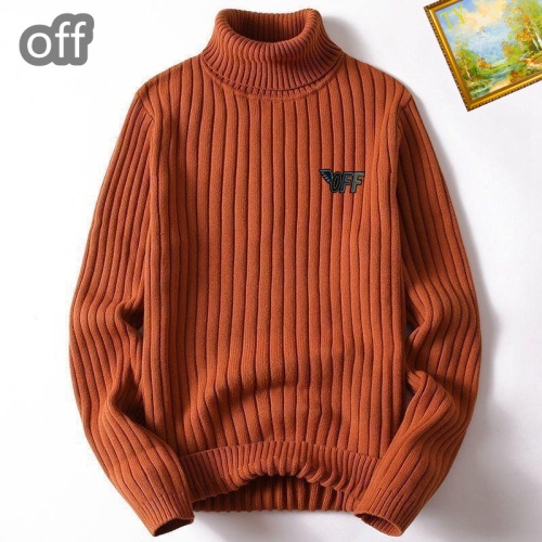 Off-White Sweaters Long Sleeved For Men #1254236 $40.00 USD, Wholesale Replica Off-White Sweaters