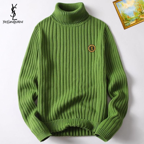 Yves Saint Laurent YSL Sweaters Long Sleeved For Men #1254239 $40.00 USD, Wholesale Replica Yves Saint Laurent YSL Sweaters