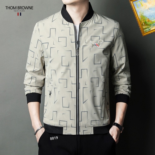 Thom Browne Jackets Long Sleeved For Men #1254257 $60.00 USD, Wholesale Replica Thom Browne Jackets