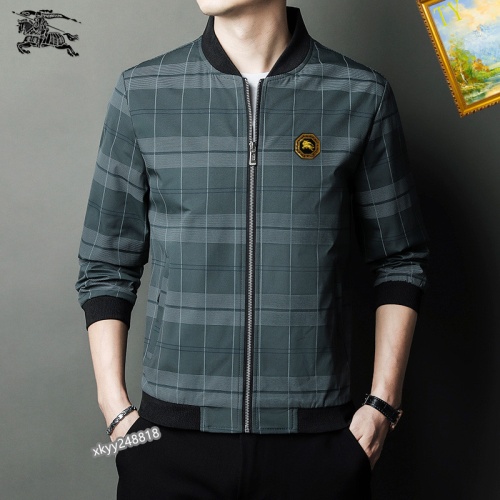 Burberry Jackets Long Sleeved For Men #1254261 $60.00 USD, Wholesale Replica Burberry Jackets