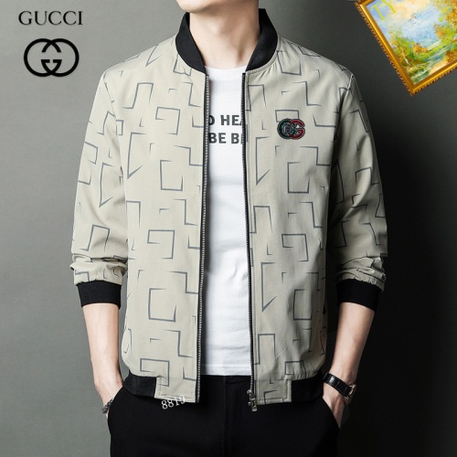 Replica Gucci Jackets Long Sleeved For Men #1254292 $60.00 USD for Wholesale