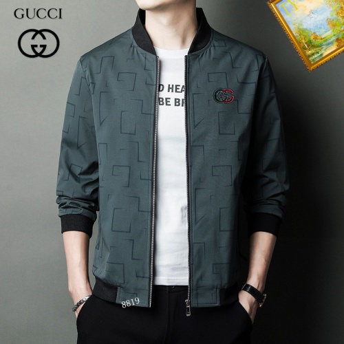 Replica Gucci Jackets Long Sleeved For Men #1254293 $60.00 USD for Wholesale