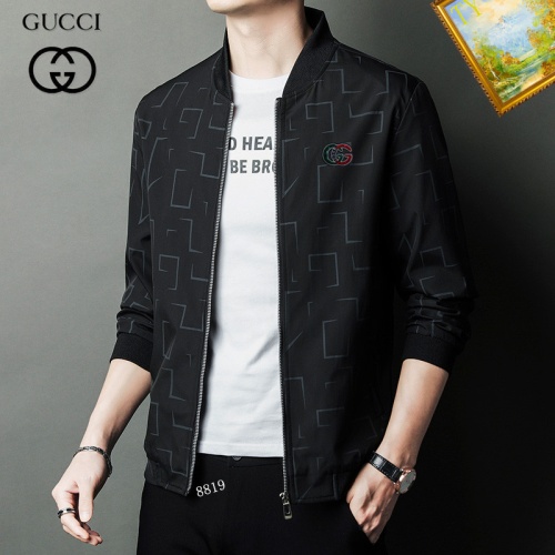 Replica Gucci Jackets Long Sleeved For Men #1254294 $60.00 USD for Wholesale