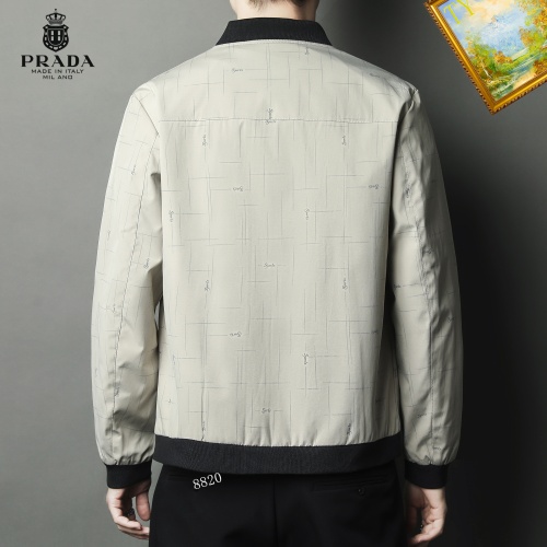 Replica Prada Jackets Long Sleeved For Men #1254297 $60.00 USD for Wholesale