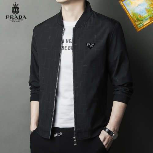 Prada Jackets Long Sleeved For Men #1254303 $60.00 USD, Wholesale Replica Prada Jackets