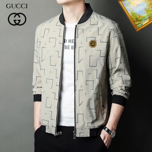 Replica Gucci Jackets Long Sleeved For Men #1254310 $60.00 USD for Wholesale