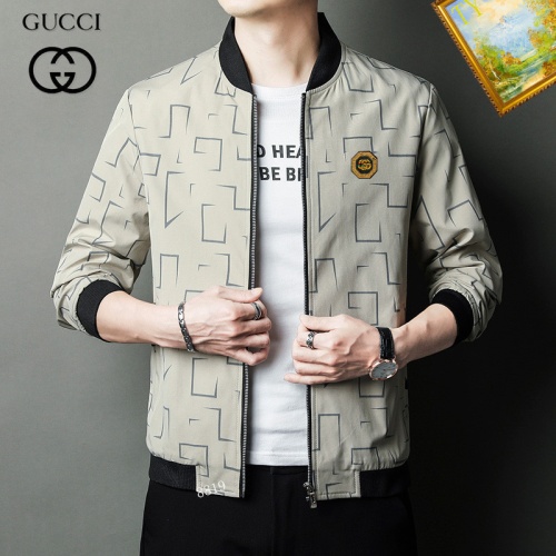 Replica Gucci Jackets Long Sleeved For Men #1254310 $60.00 USD for Wholesale