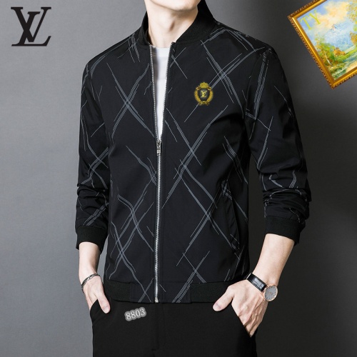 Replica Louis Vuitton LV Jackets Long Sleeved For Men #1254318 $60.00 USD for Wholesale