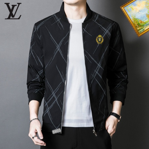 Replica Louis Vuitton LV Jackets Long Sleeved For Men #1254318 $60.00 USD for Wholesale