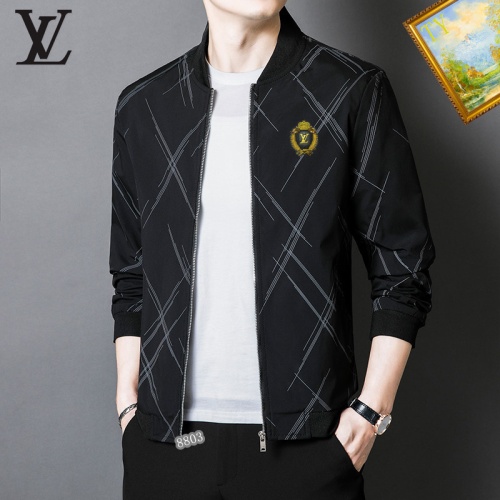 Replica Louis Vuitton LV Jackets Long Sleeved For Men #1254318 $60.00 USD for Wholesale