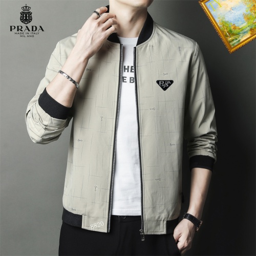 Replica Prada Jackets Long Sleeved For Men #1254319 $60.00 USD for Wholesale